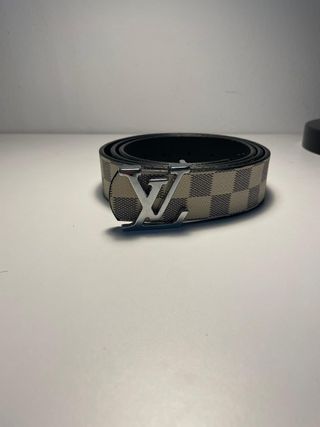 cinturon louis vuitton beige