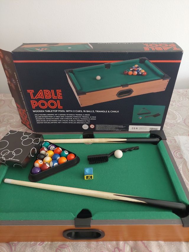 Mesa de villar de juguete