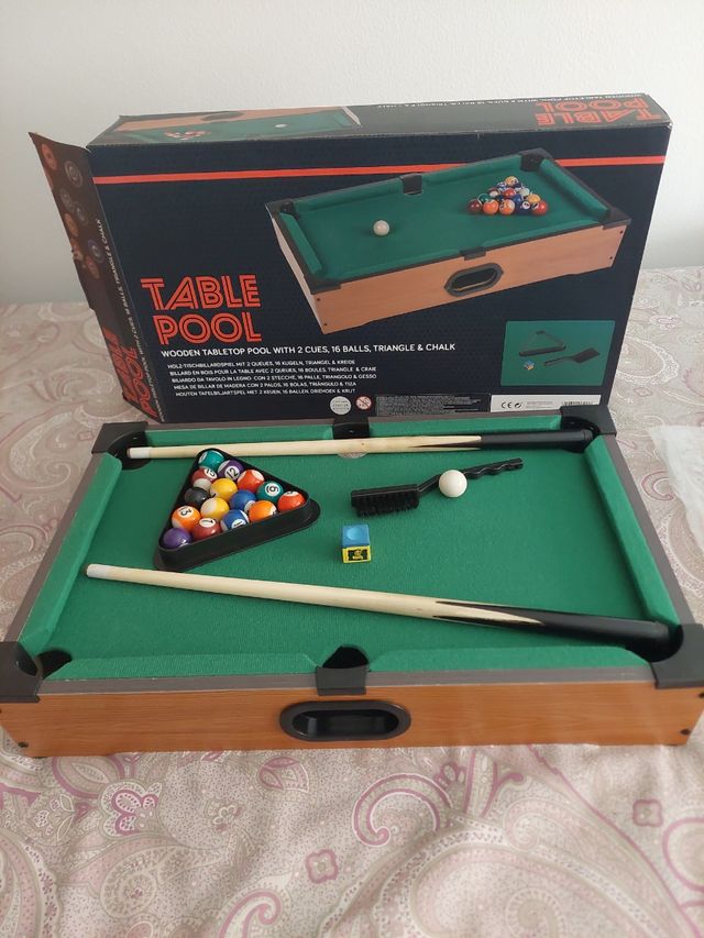 Mesa de villar de juguete
