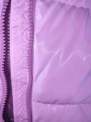 Chaleco rosa brillo