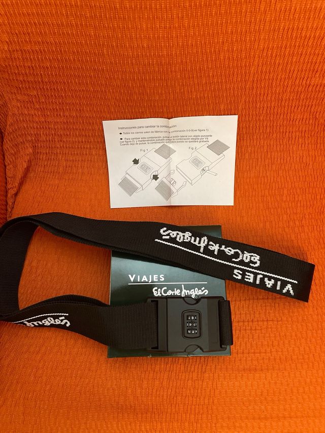 Cinta para maleta El Corte Inglés