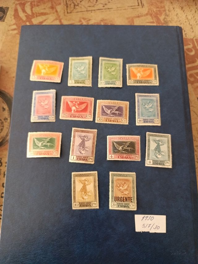 Sellos España 1930 edición 517-30