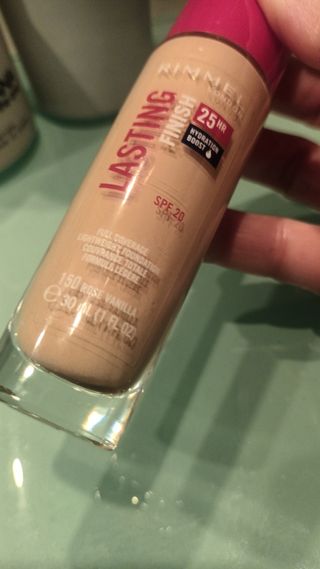 Lasting finish rose vanille