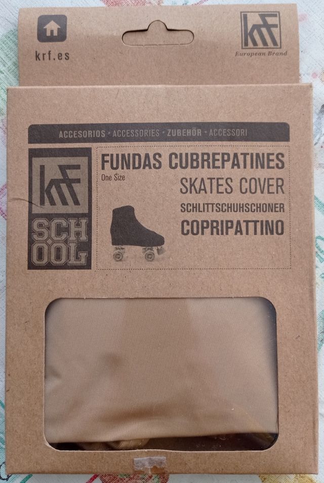 Fundas cubrepatines KRF color Nude