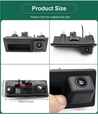 GreenYi Cámara trasera 170 1080P