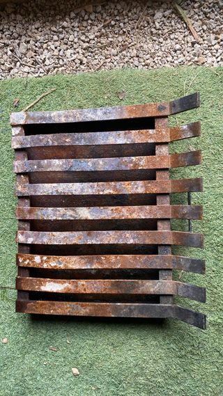 hierro para chimenea