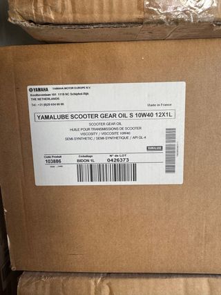 scooter oil