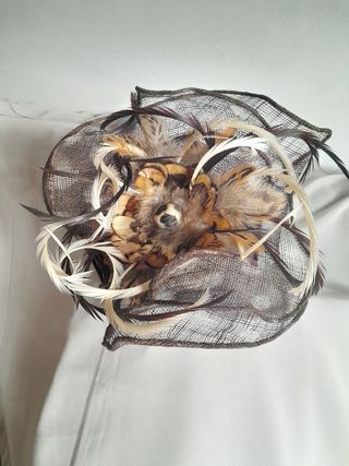 Tocado/sombrero boda, fiesta, ceremonia