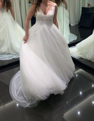 Vestido de novia Rosa Clará