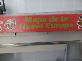 Puzle mapa de europa 