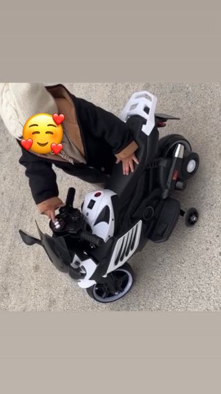 Moto electrica niño
