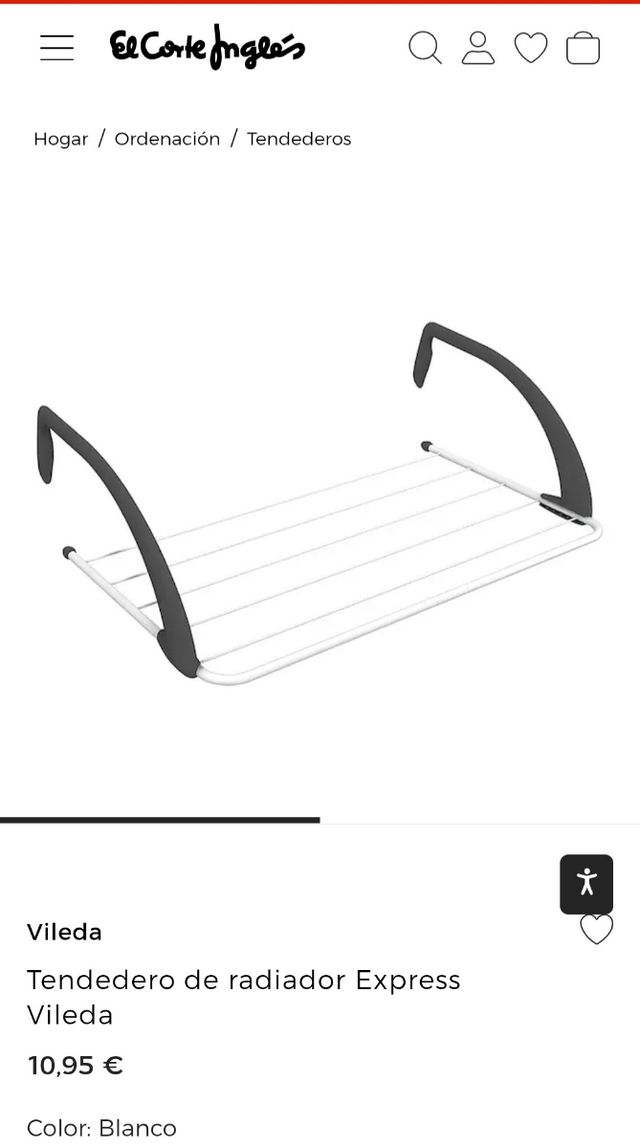 Tendal de radiador Vileda