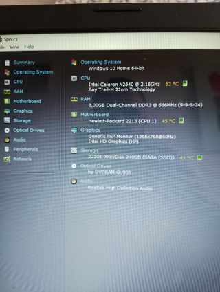 Portátil HP