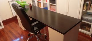 Mesa y silla oficina 
