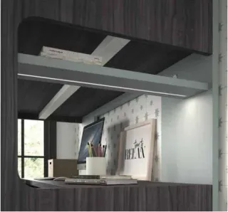 CAMA ALTA CON ESCRITORIO EVOLUTION F205