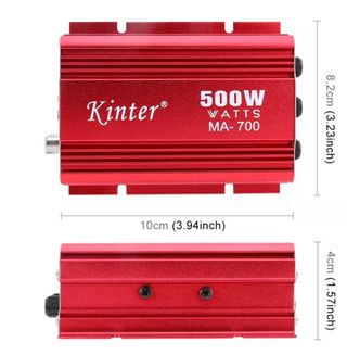 Amplificatore Auto Autoradio 500w MA700 Stereo Bas