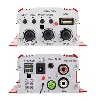 Amplificatore Auto Autoradio 500w MA700 Stereo Bas