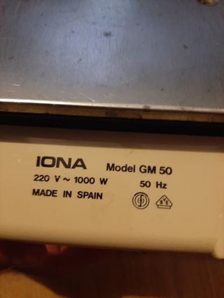 Plancha Ropa Vintage Retro