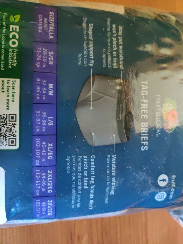 Fruit Of The Loom Calzoncillos 3XL