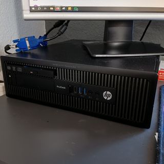 Hp i5 - 16gb -1tb hdd -SFF + monitor