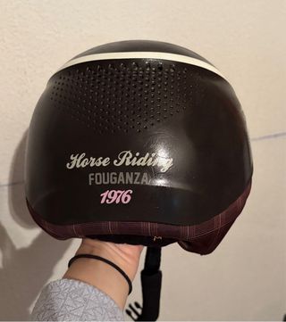 Casco hípica.