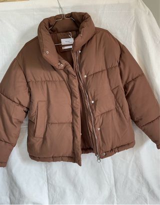 Piumino donna marron breshka tag Xs