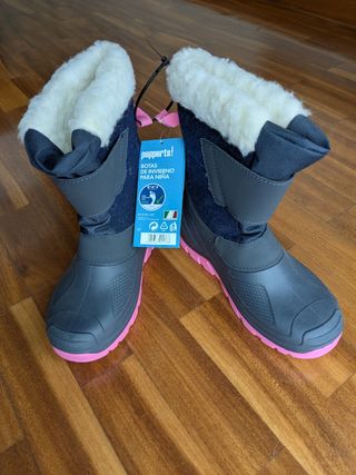 Botas invierno niña talla 34