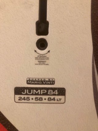 Tabla de WindSurf PRO DROPS JUMP 84 forro incluido