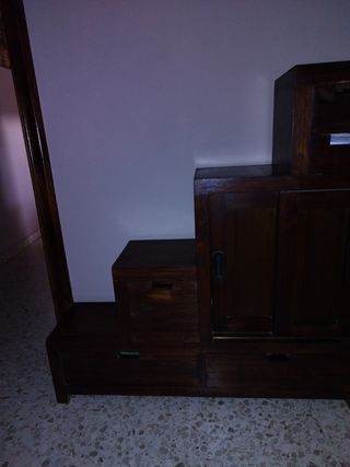 Mueble en escalera