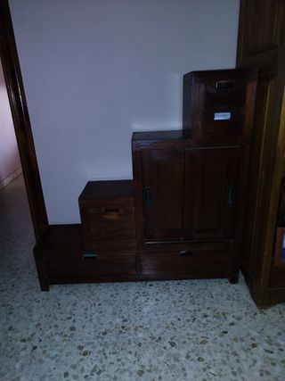 Mueble en escalera