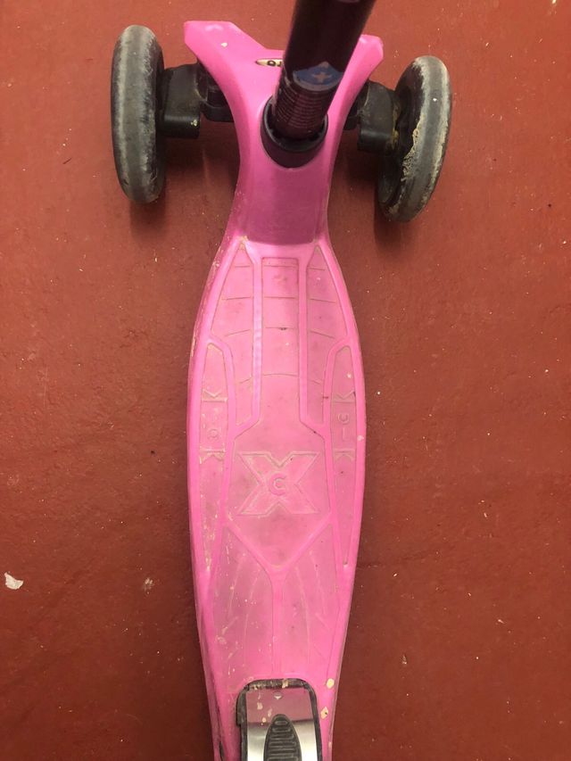 Patinete micro rosa niña