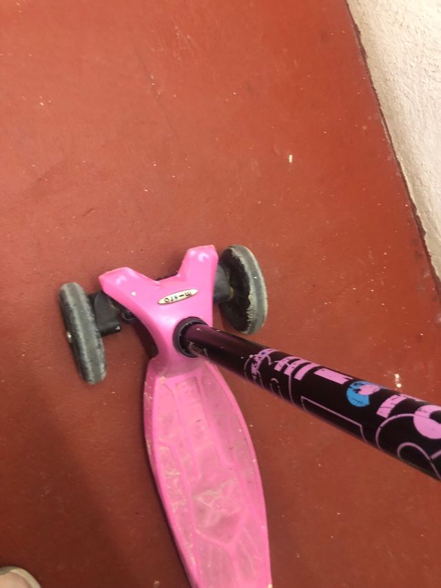 Patinete micro rosa niña