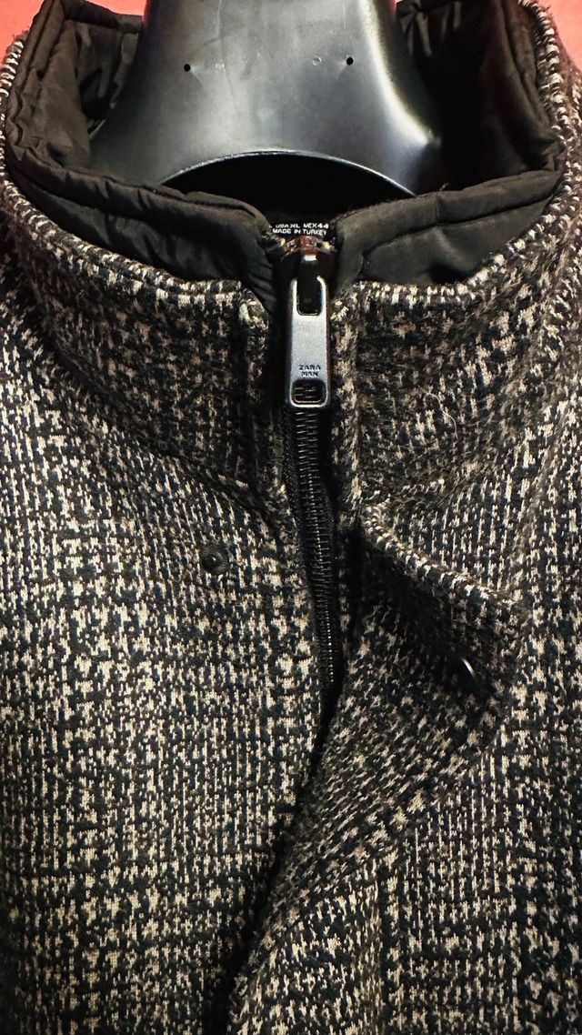 Zara cappotto uomo imbottito