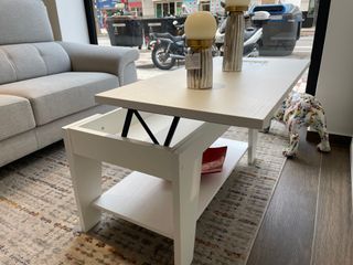 Mesa de centro elevable