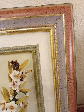 Cuadro con flor de almendro