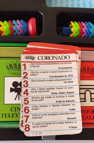 Juego trivial Coronado - juego de mesa