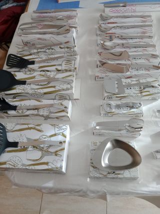 Cubiertos y utensilios de cocina Marisca