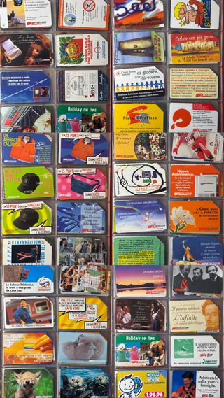 Schede telefoniche anni 80/90/00