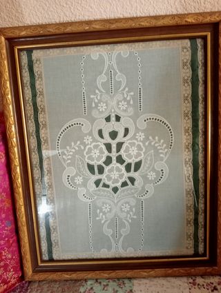 Cuadro bordado