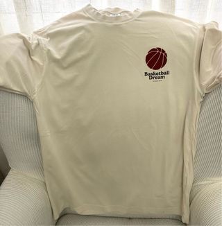Camiseta Beige Zara