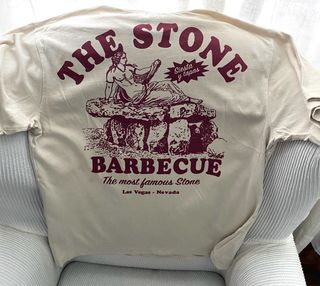 Camiseta Beige Pull and Bear