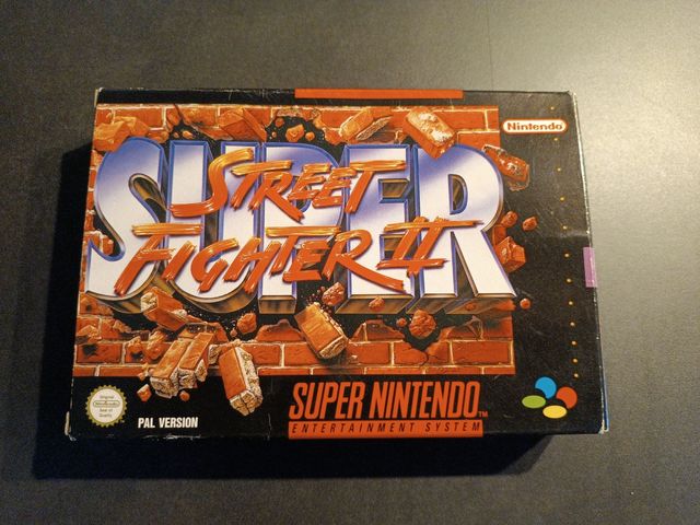 Super Street Fighter 2 SNES Super Nintendo ESP