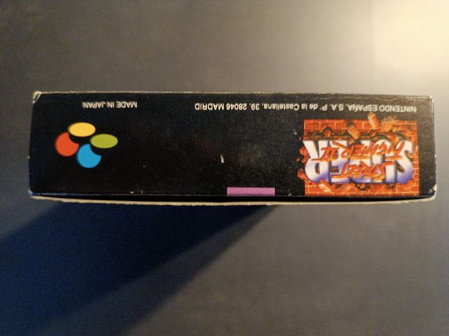Super Street Fighter 2 SNES Super Nintendo ESP