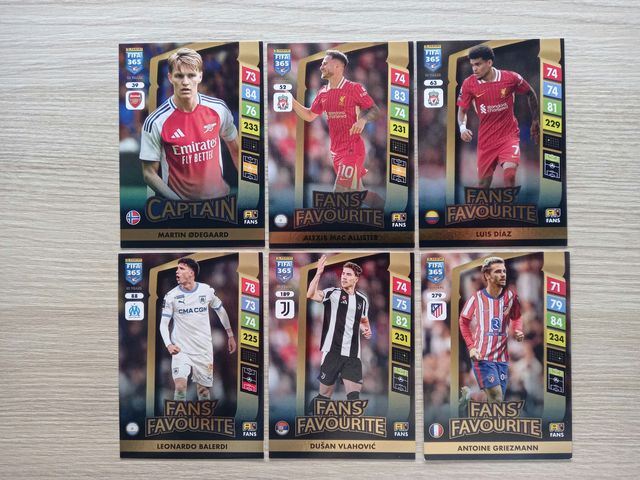 Cartas Adrenalyn FIFA 365 2025