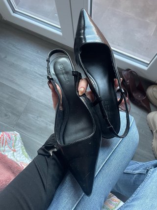 Zapatos tacon bajo