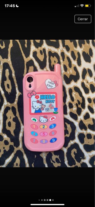 iphonecase fundas iphone xr hello kitty leopardo