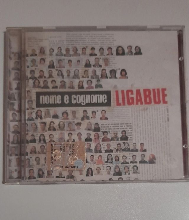 CD originale Ligabue "Nome e cognome"
