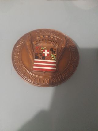 Serie di medaglie argento bronzo