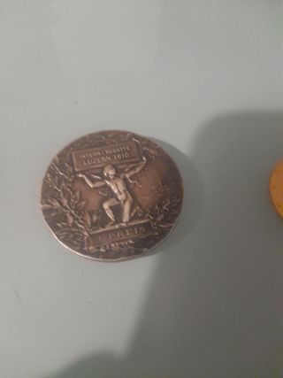 Serie di medaglie argento bronzo