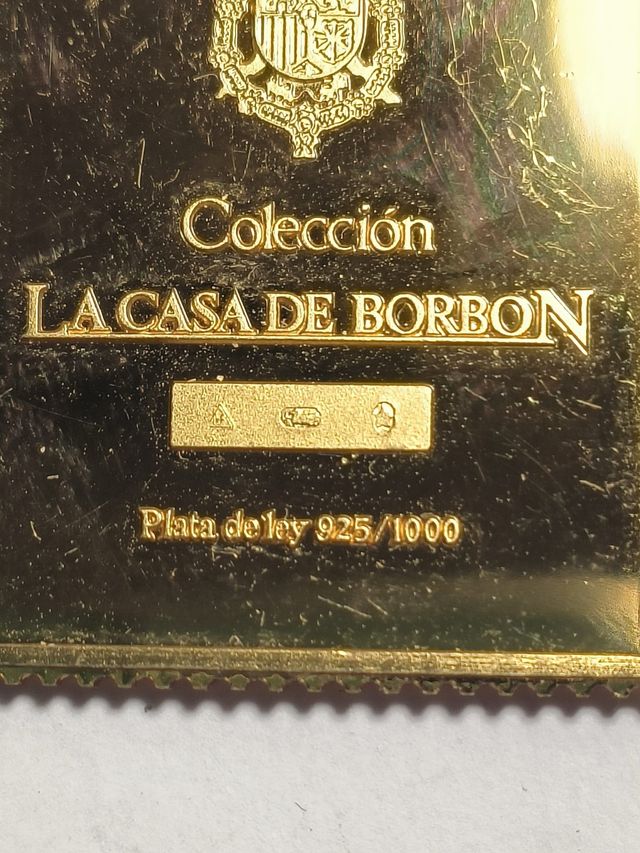 Sello de plata de 500pesetas